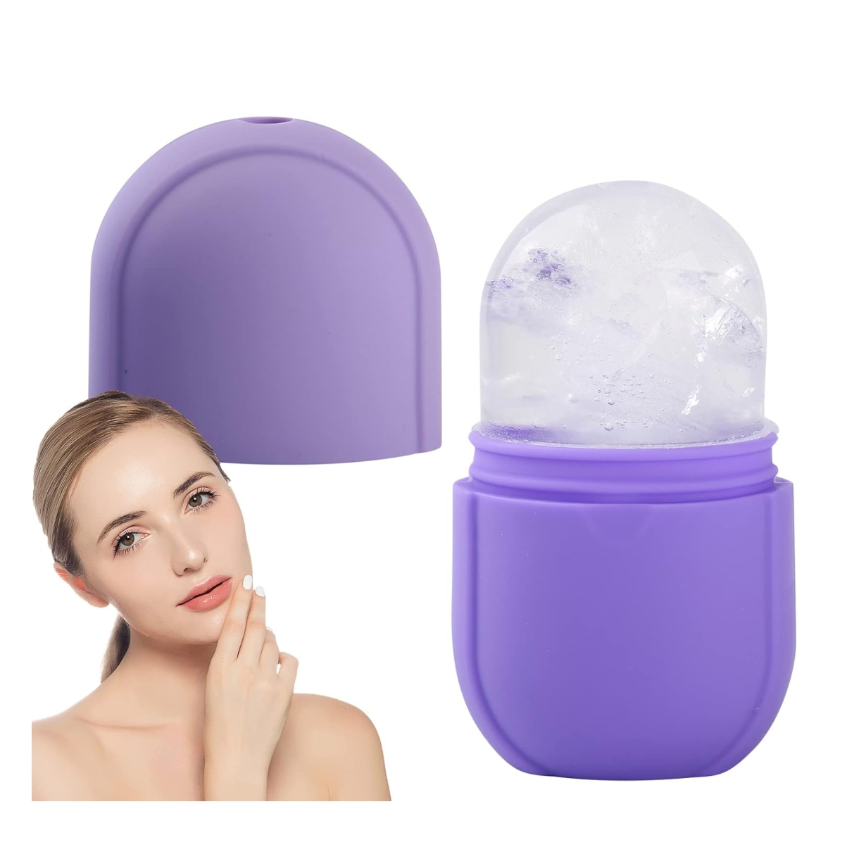 Miniatura 2 de Rodillo De Masaje Facial De Hielo